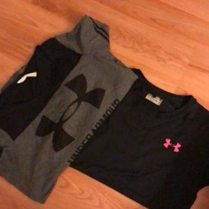 Lot of 2 Under Armour T-shirts